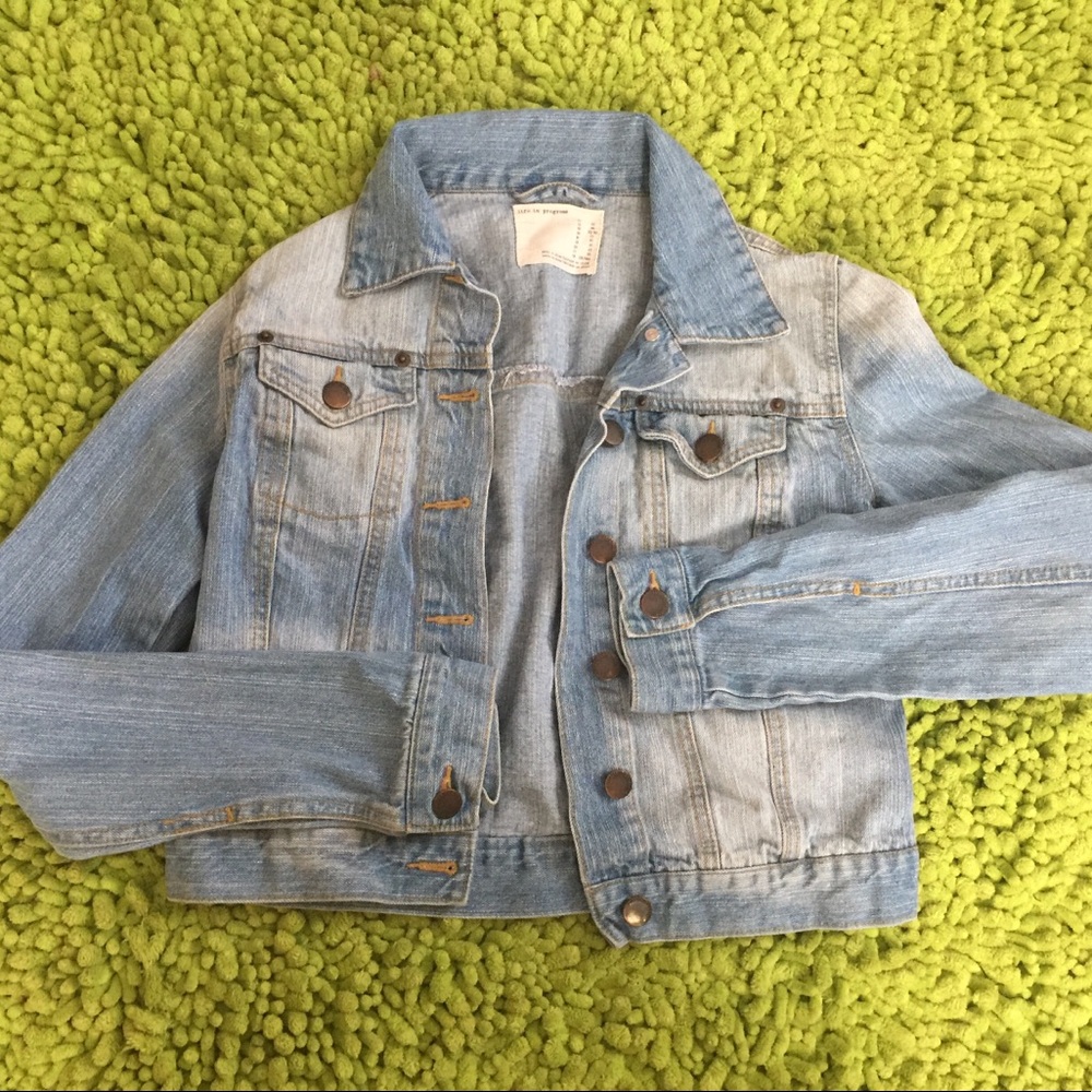 Life in Progress Jean jacket